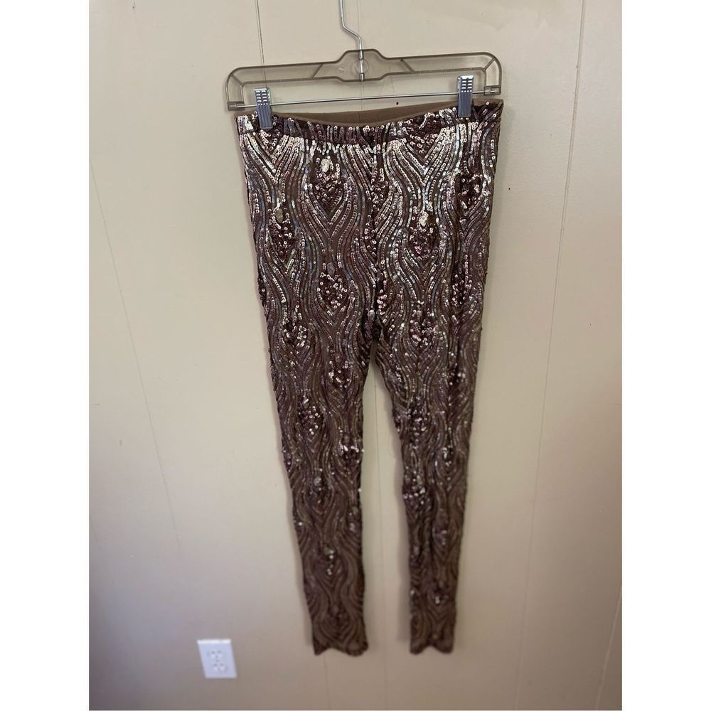 Gold Sequined Pants21-155